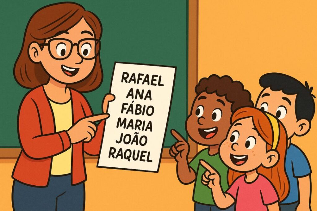 lista de presença direcional