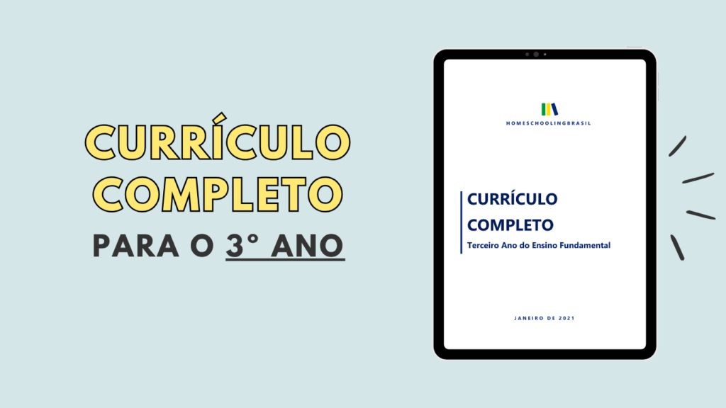 Currículo Completo para o 3º ano